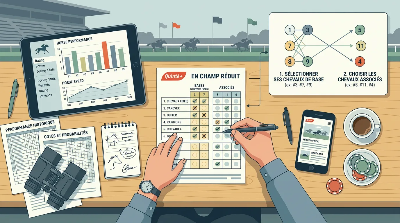 Jouer le Quinté+ en champ réduit : mé...
